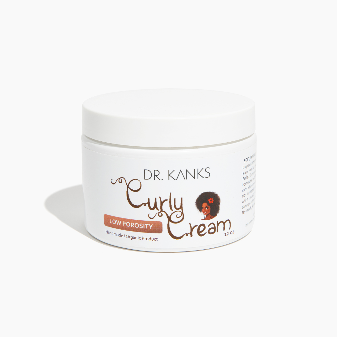 Curly Cream For Low Porosity Hair | Twist Out Cream With Flaxseeds