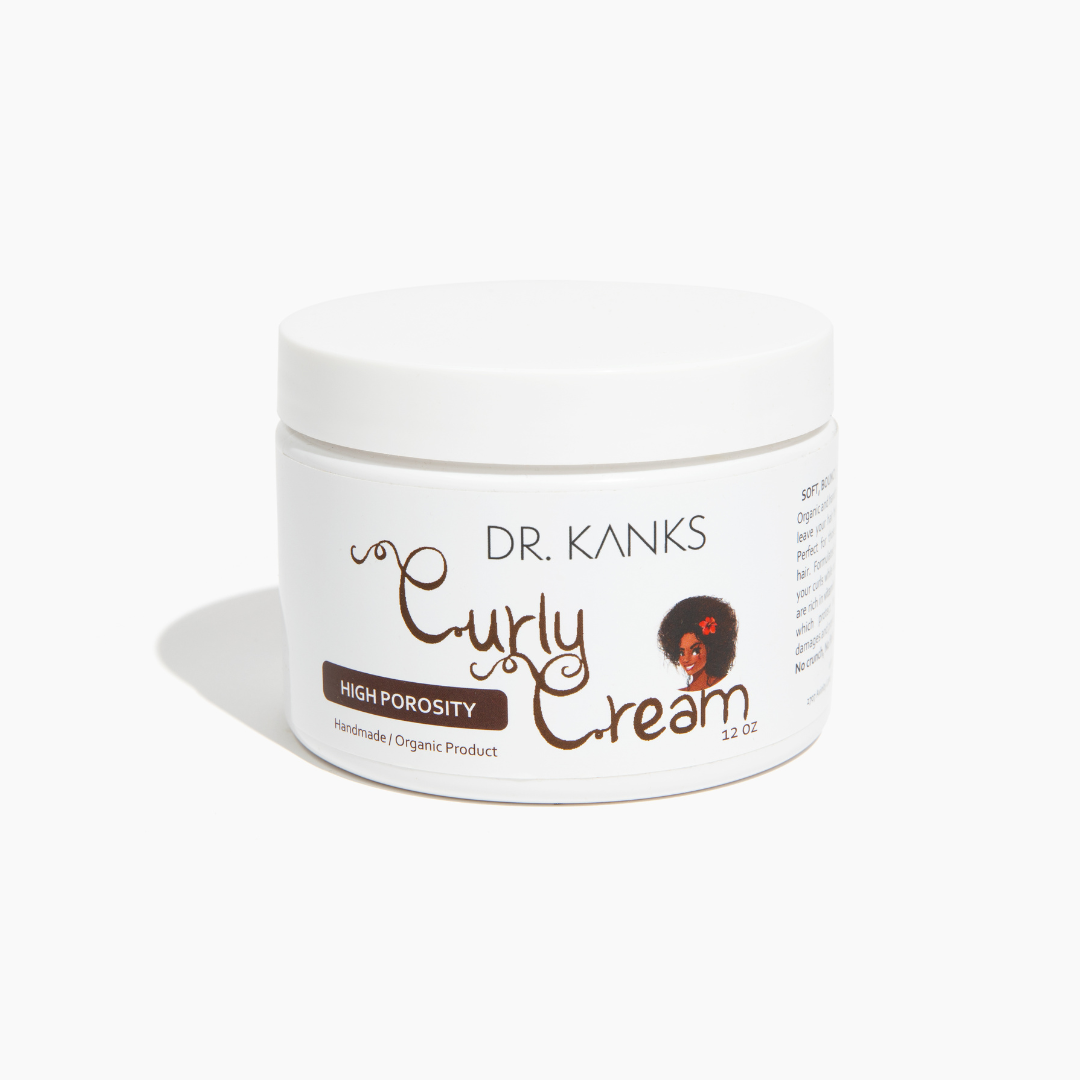 Curly Cream For High Porosity Hair | Twist Out Cream With Flaxseeds