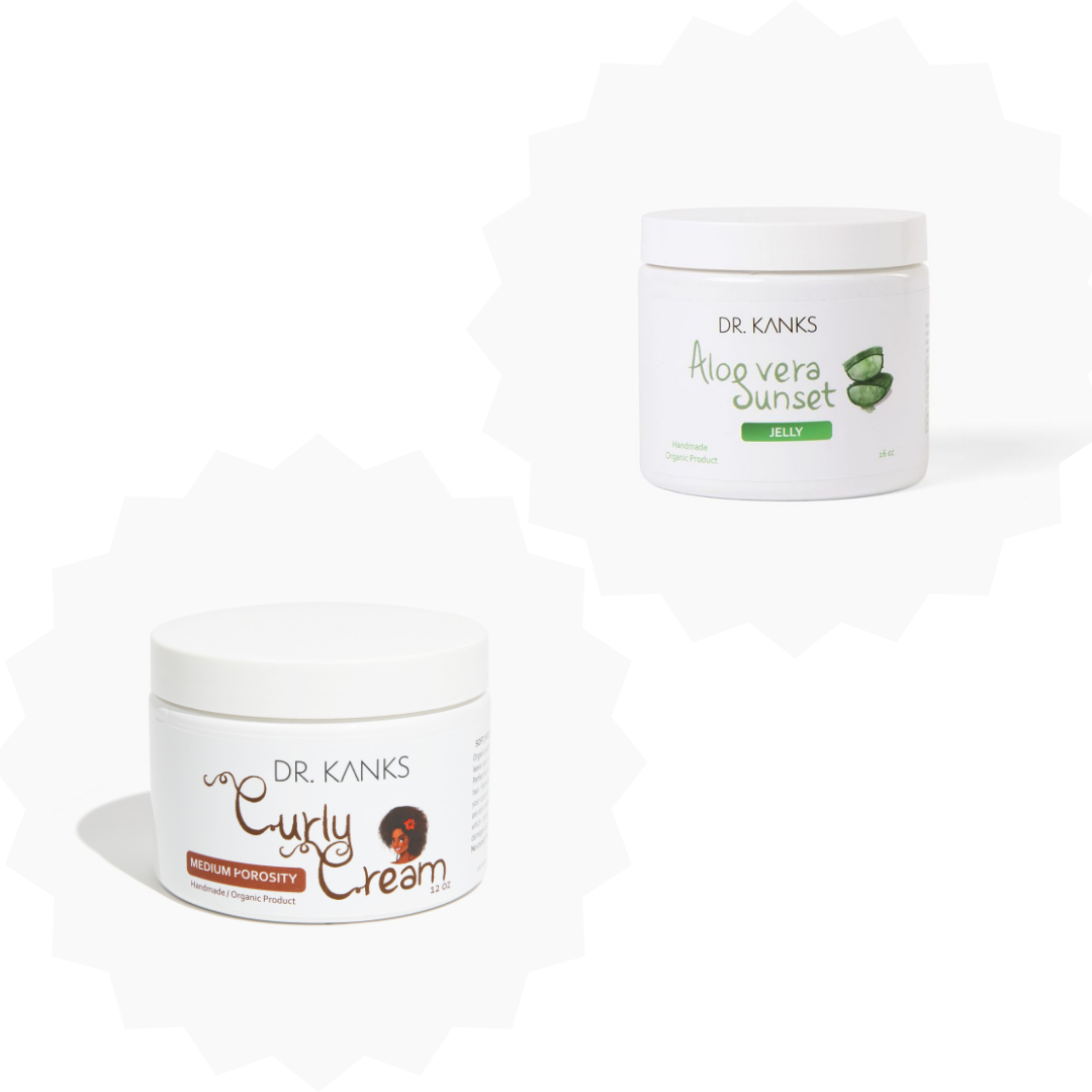 Curl Enhancers For Medium Porosity Hair | Wash and Go System | No flakes