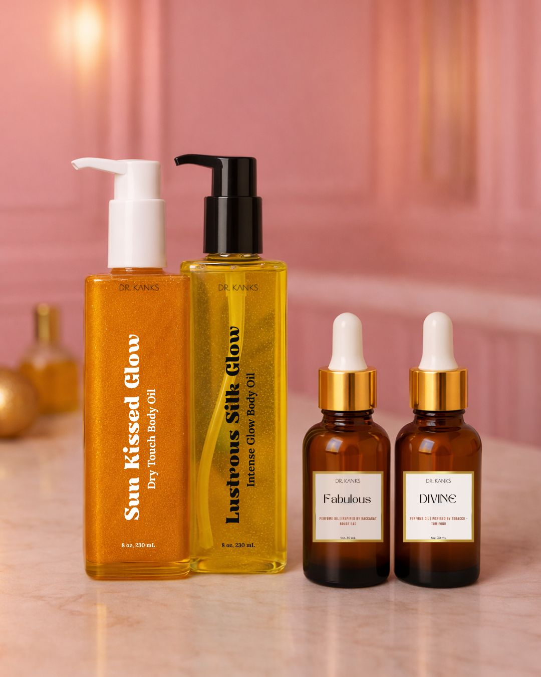 The Indulgence Bundle Oils | Baccarat Rouge & Tom Ford