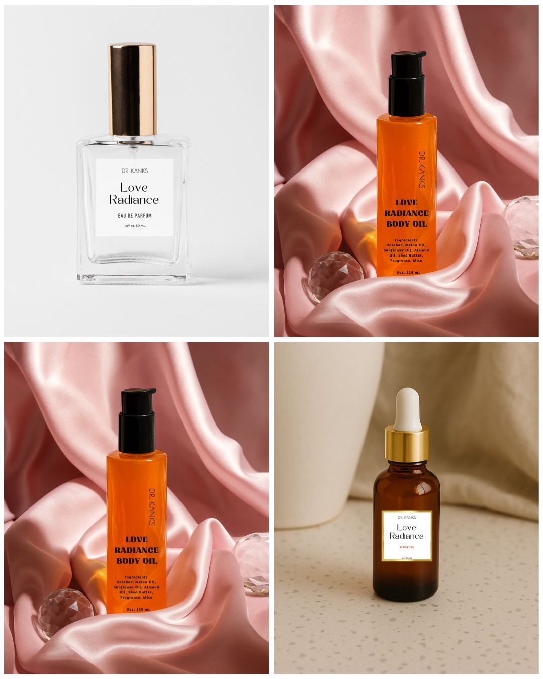 Love Radiance Signature Bundle | Body oils & Perfumes