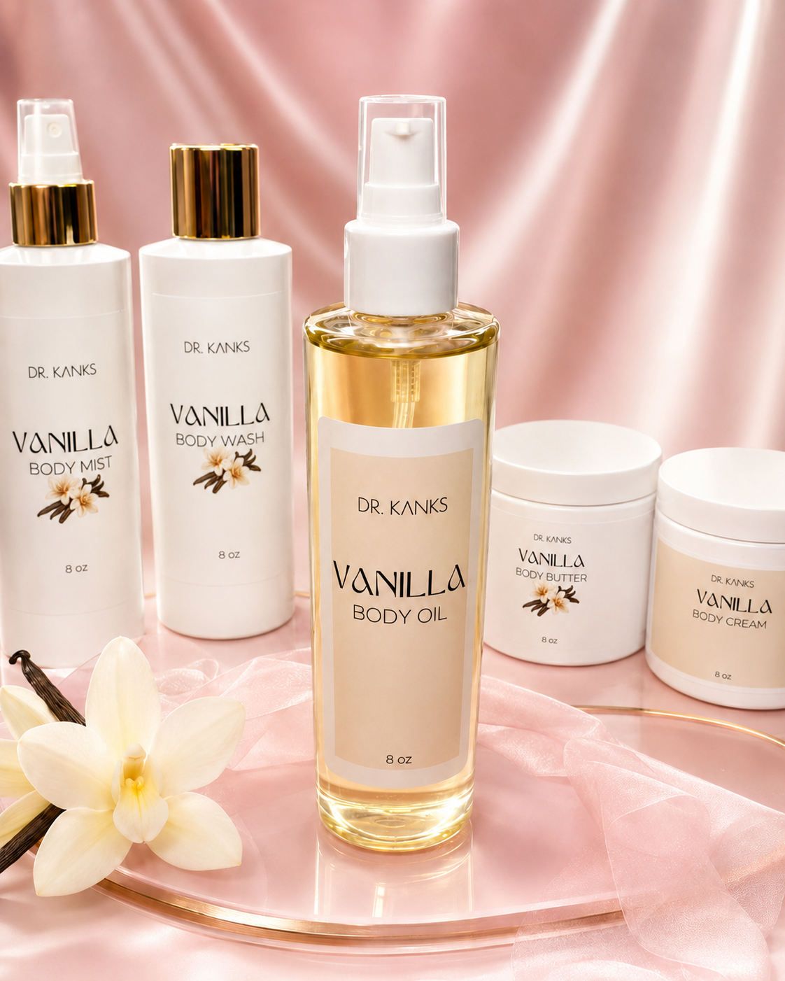 The Vanilla Opulence Collection | Oil, Spray, Cream, Butter, Wash