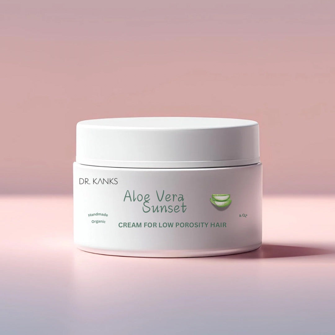 Low Porosity Hair Cream - Aloe Vera & Almond Oil