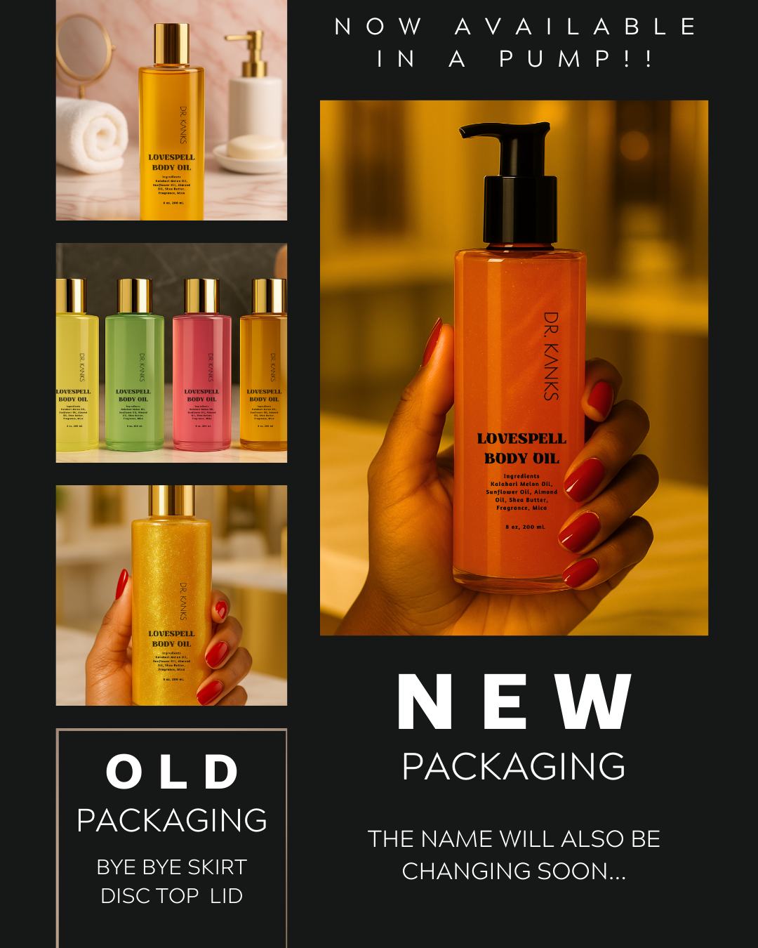 Lovespell Bundle | Non-Greasy Body Oils, Luxurious Scent Collection