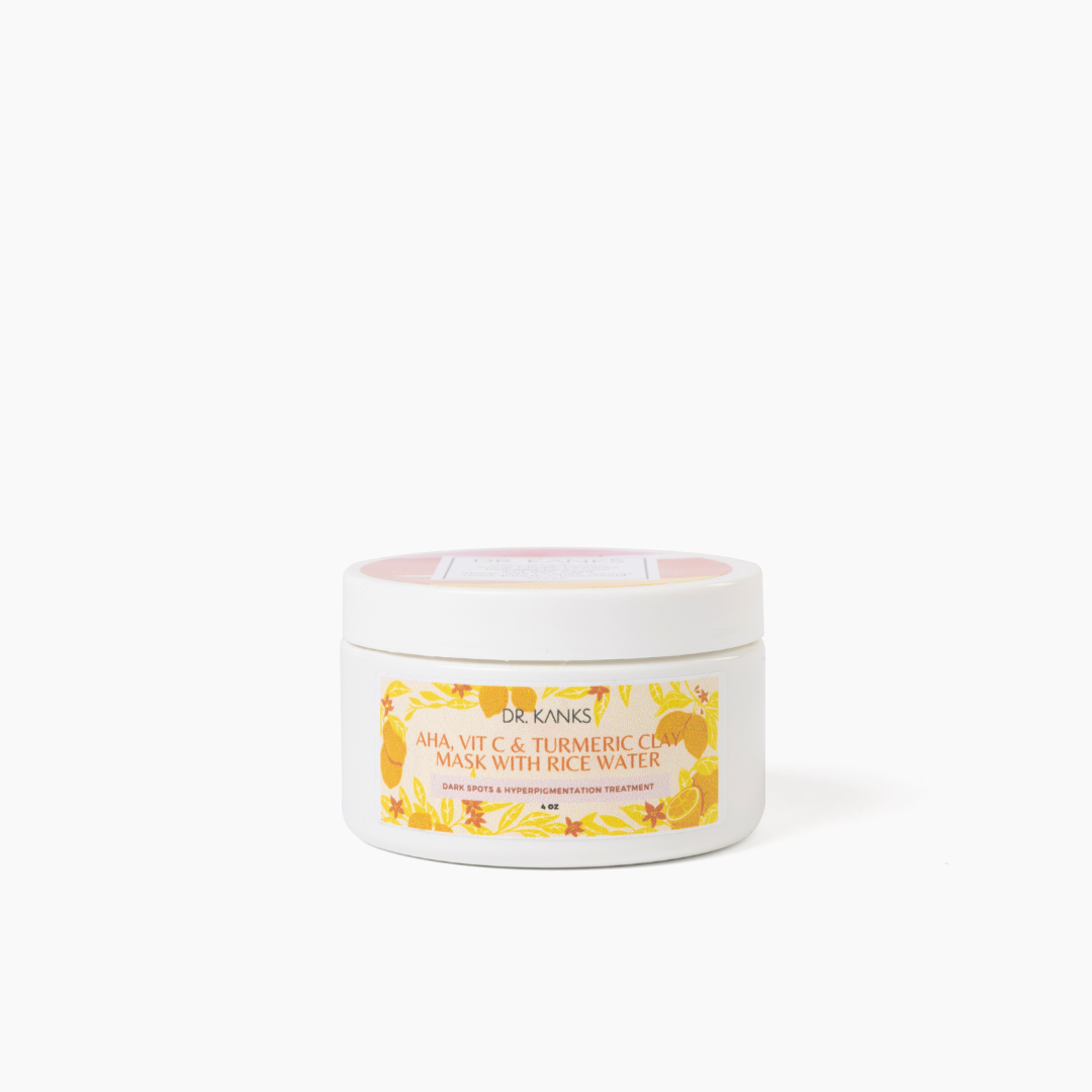 Turmeric & Vitamin C Brightening Face Mask |  Powerful Dark Spot Treatment for Even Skin