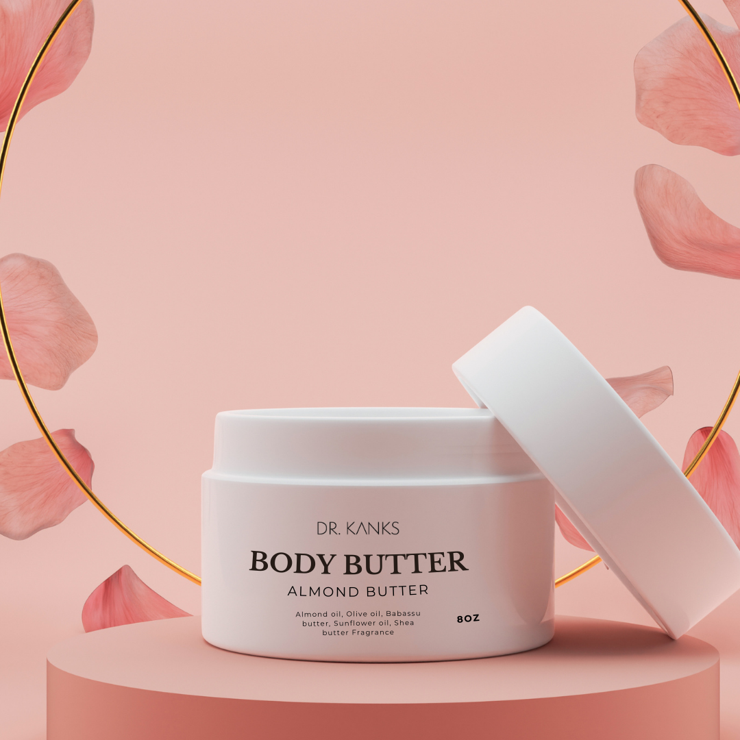 Whipped Almond Body Butter – Lightweight, Dry Touch & Non-Greasy Hydration