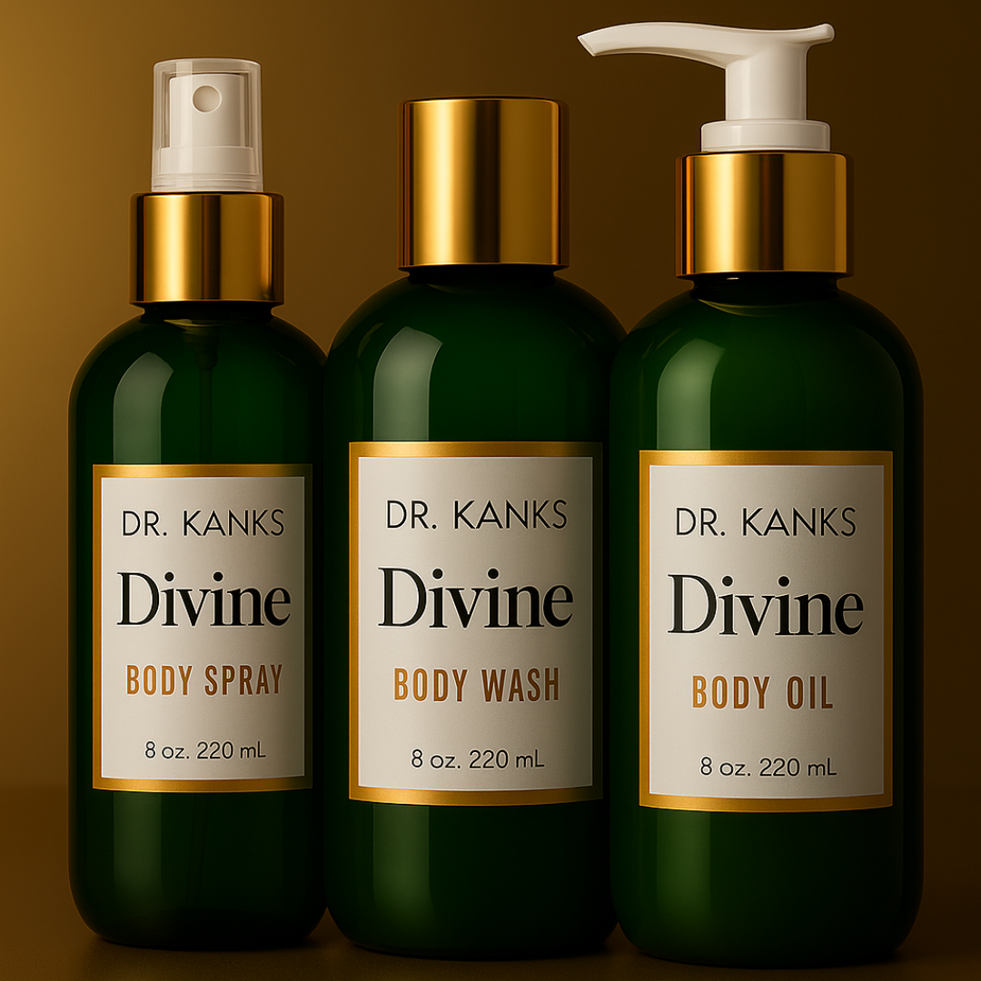 Divine Collection – Body Oil, Wash, Spray | Inspired by Tobacco by Tom Ford