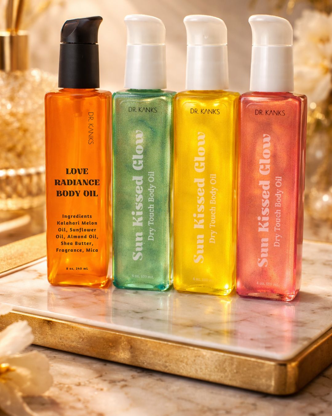 Sun-Kissed Glow Bundle | Fruity & Fresh Collection |  Candy, Love Radiance...