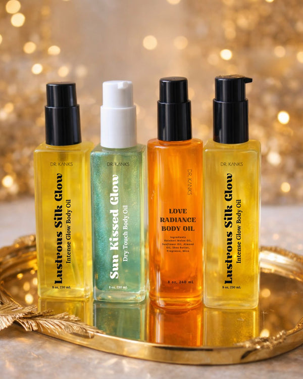 The Silk Glow & Seduction Bundle | Lustrous & Sun-kissed |  Pure Seduction. Love Radiance. Candy. Obsession