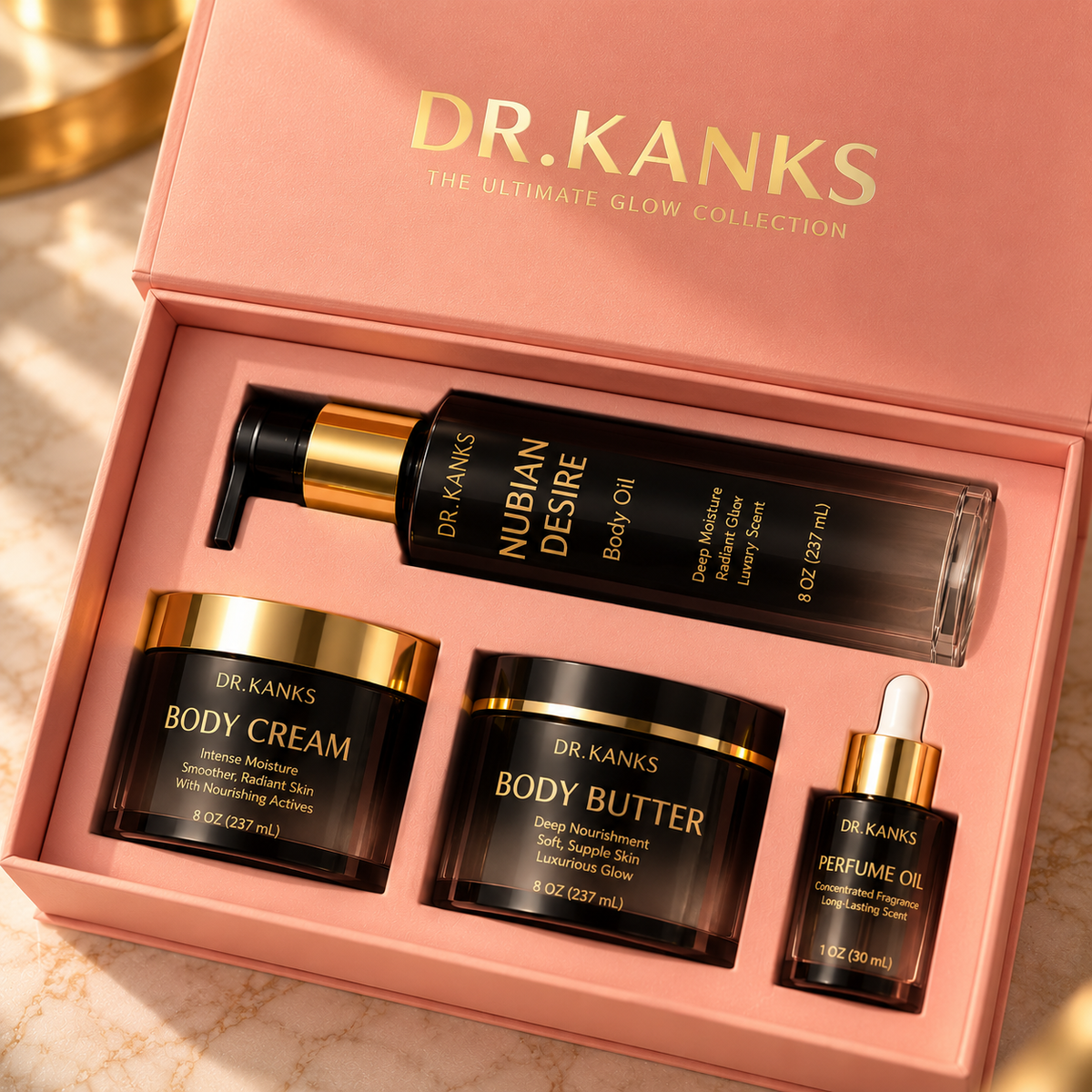 The Ultimate Glow Collection | For Glass Skin Effect |  Lotion, butter & oils