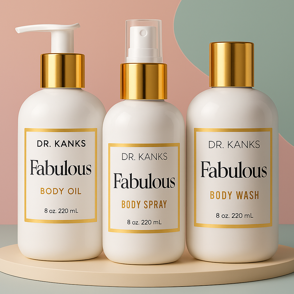 Fabulous Collection – Body Oil, Wash, Spray | Inspired by Baccarat Rouge 540