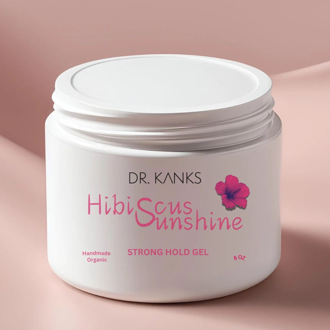 Hibiscus Gel | Strong Hold Edge Control Gel For Ponytails