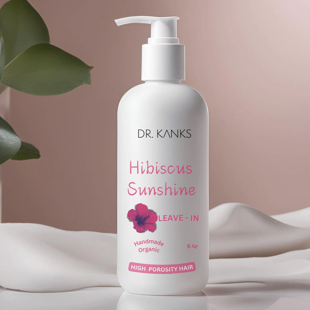 Hibiscus Leave-In For  High Porosity Hair | Lightweight Moisturizer