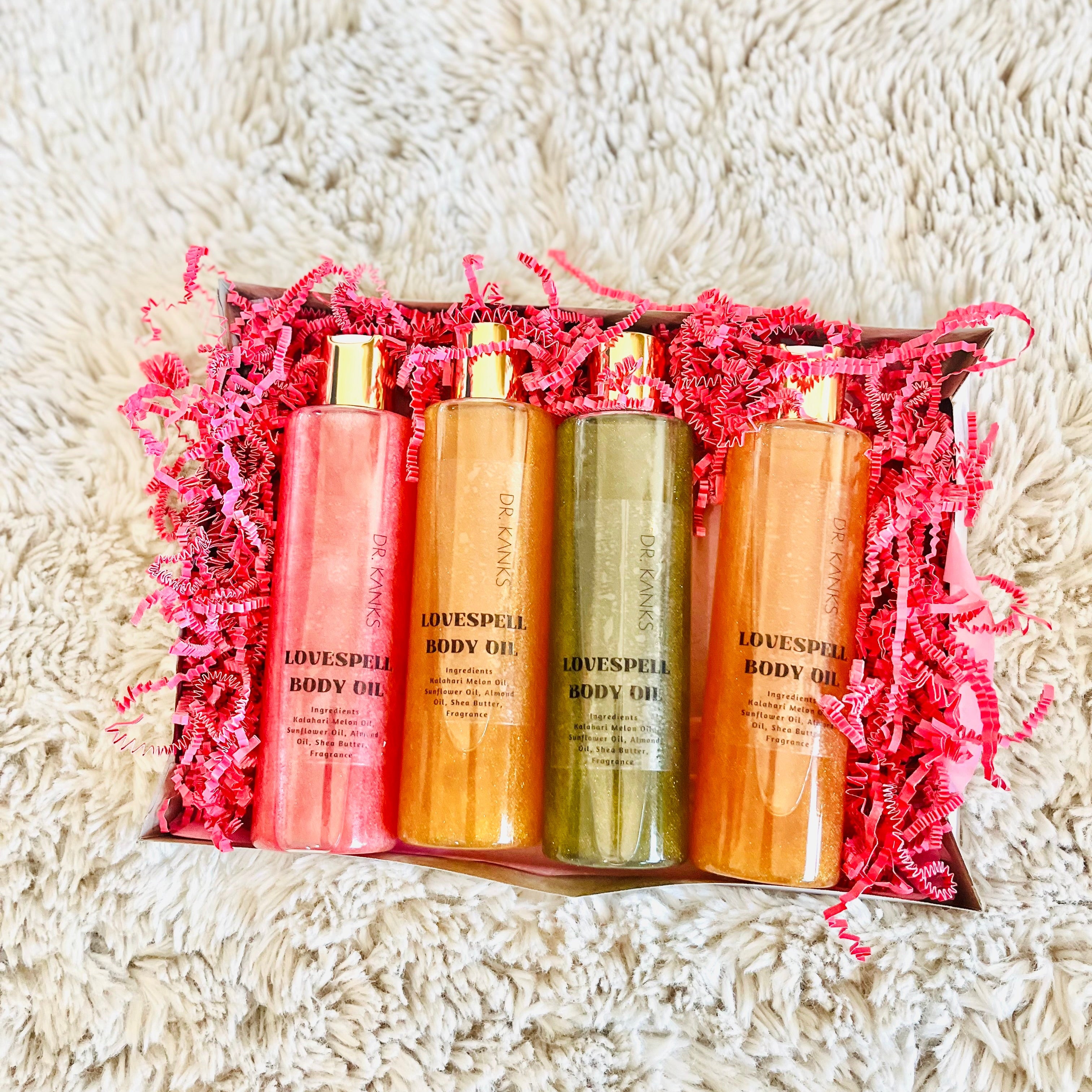 Lovespell Bundle | Non-Greasy Body Oils, Luxurious Scent Collection