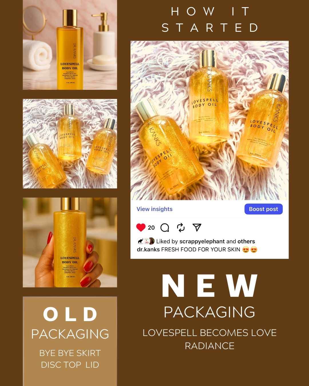 Love Radiance Body Oil | For Dry Skin (Former Lovespell )