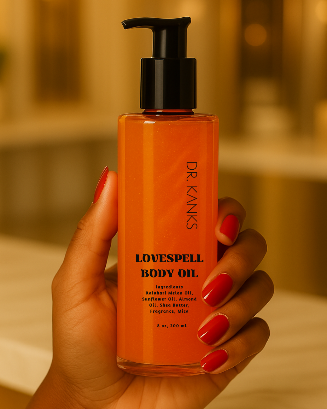 Lovespell Body Oil | Moisturizing Oil for Ashy Skin & Radiant Glow